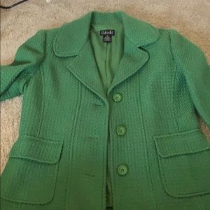 Green blazer